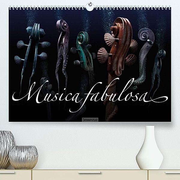 Musica fabulosa (Premium, hochwertiger DIN A2 Wandkalender 2023, Kunstdruck in Hochglanz), Olaf Bruhn