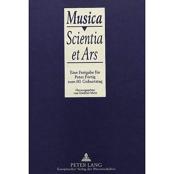 Musica - Scientia et Ars