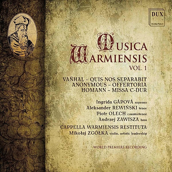 Musica Warmiensis Vol.1, Gápová, Rewínski, Zawisza, Cappella Warmiensis Rest.