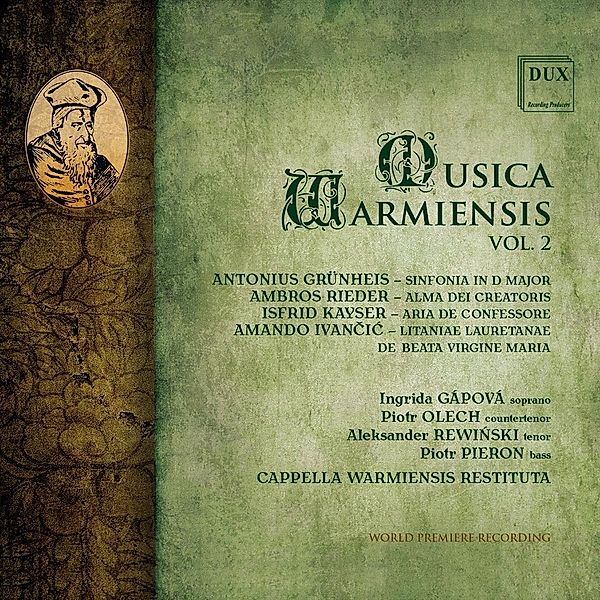Musica Warmiensis Vol. 2 (Weltersteinspielung), Gapova, Rewinski, Cappella Warmiensis Restituta