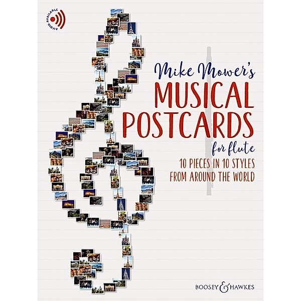 Musical Postcards for Flute