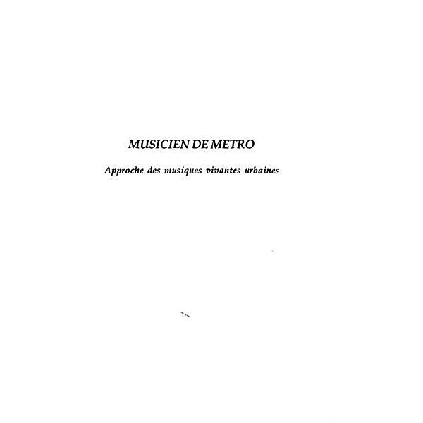 Musicien de Metro / Hors-collection, Anne-Marie Green