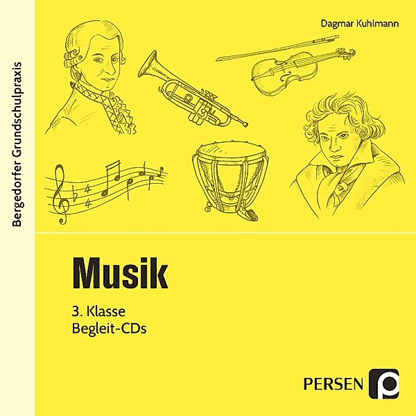 Musik, 3. Klasse, 2 Begleit-CDs, Dagmar Kuhlmann