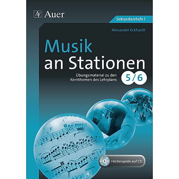 Musik an Stationen 5-6, m. 1 CD-ROM, Max Deubler