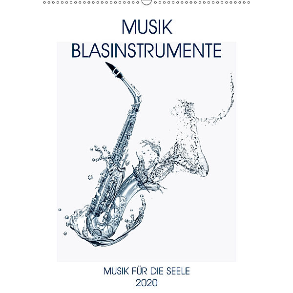 Musik Blasinstrumente (Wandkalender 2020 DIN A2 hoch), W. W. Voßen Herzog von Laar am Rhein, Wilfried W. Voßen Herzog von Laar am Rhein
