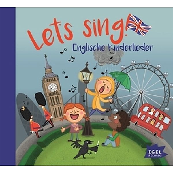 Musik-CD: Let's sing! Englische Kinderlieder, Diverse Interpreten