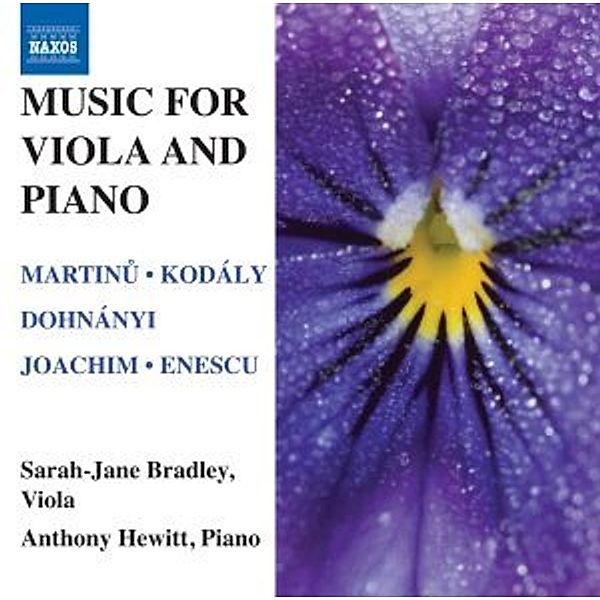 Musik Für Bratsche Und Klavier, Sarah-Jane Bradley, Anthony Hewitt
