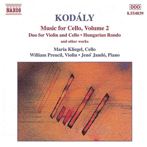 Musik Für Cello Vol.2, Maria Kliegel, W. Preucil, Jando