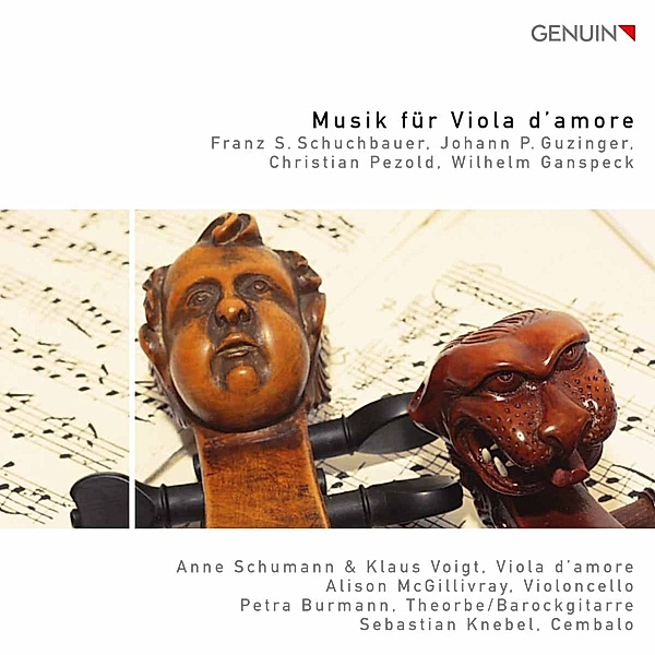 Musik Für Viola D'Amore, Schumann, Voigt, Mcgillivray, Burmann, KNEBEL