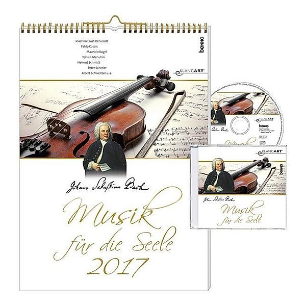 Musik fur die Seele 2017, m. 1 Audio-CD, Johann Sebastian Bach