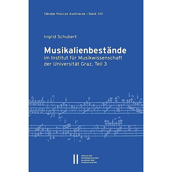 Musikalienbestände im Institut für Musikwissenschaft der Universität Graz, Teil 3, Ingrid Schubert