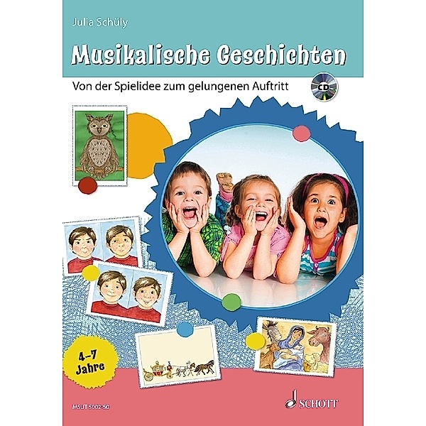Musikalische Geschichten, m. Audio-CD, Julia Schüly