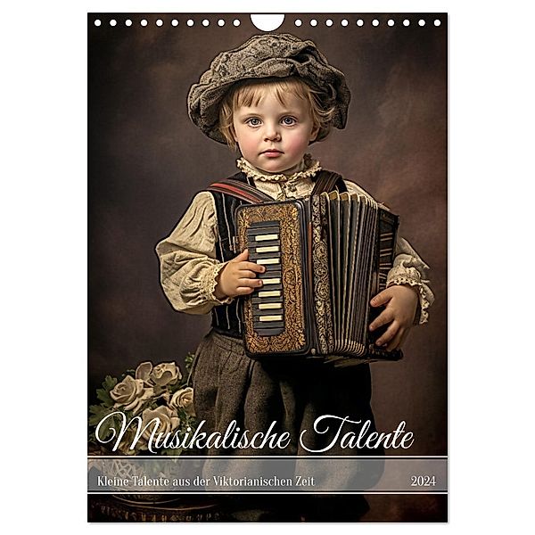 Musikalische Talente (Wandkalender 2024 DIN A4 hoch), CALVENDO Monatskalender, Calvendo, Steffen Gierok-Latniak