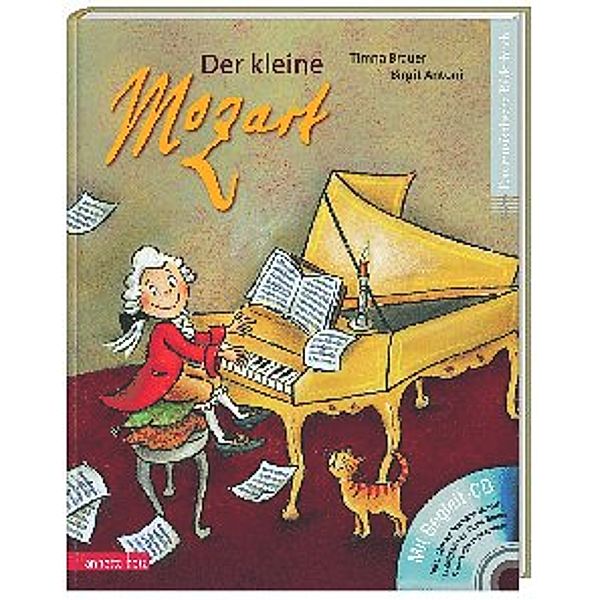 Musikbilderbuch mit Audio-CD (Titel: Der kleine Mozart), TIMMA BRAUER