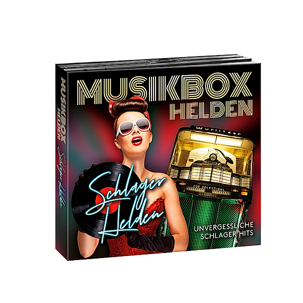 MUSIKBOX HELDEN: Schlager Helden - Unvergessliche Schlager-Hits (Exklusive 3CD-Box), Diverse Interpreten