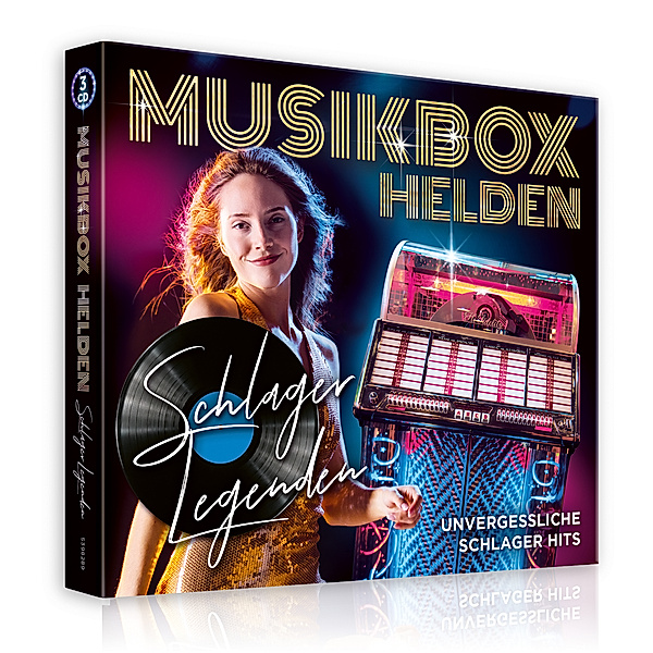 MUSIKBOX HELDEN: Schlager LEGENDEN - Unvergessliche Schlager-Hits (Exklusive 3CD-Box), Diverse Interpreten