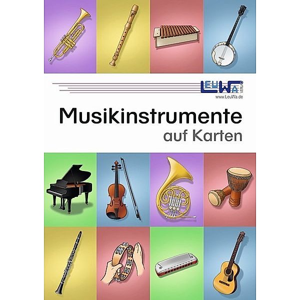 Musikinstrumente auf Karten, Martin Leuchtner, Bruno Waizmann