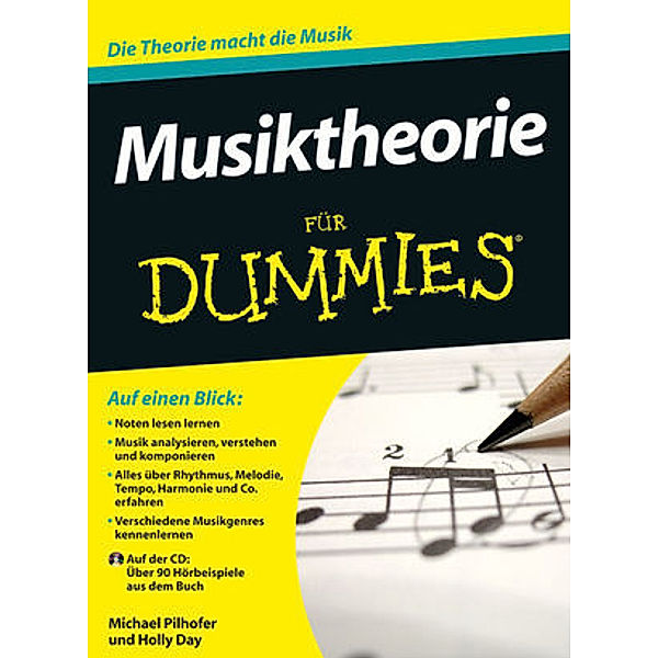 Musiktheorie für Dummies, m. Audio-CD, Michael Pilhofer, Holly Day