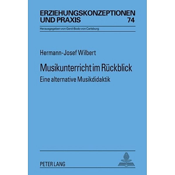 Musikunterricht im Rückblick, Hermann Josef Wilbert