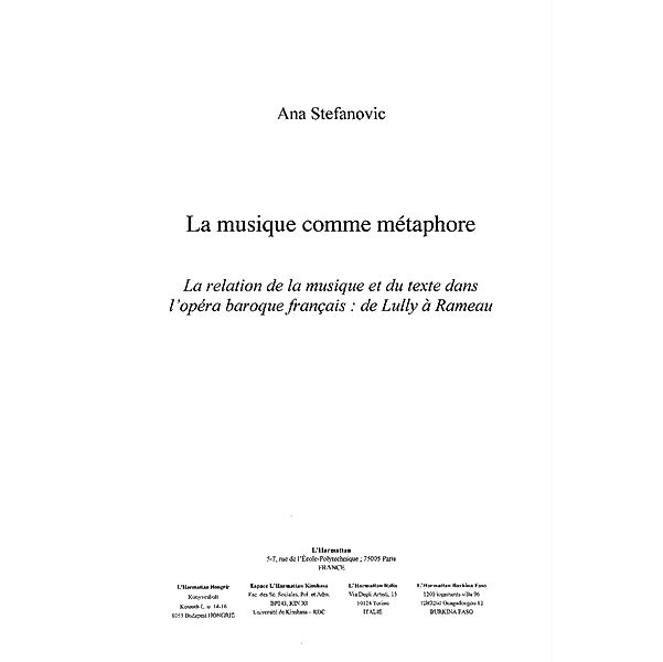 Musique comme metaphore / Hors-collection, Le Coutour Noel