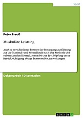 Muskuläre Leistung - eBook - Peter Preuß,