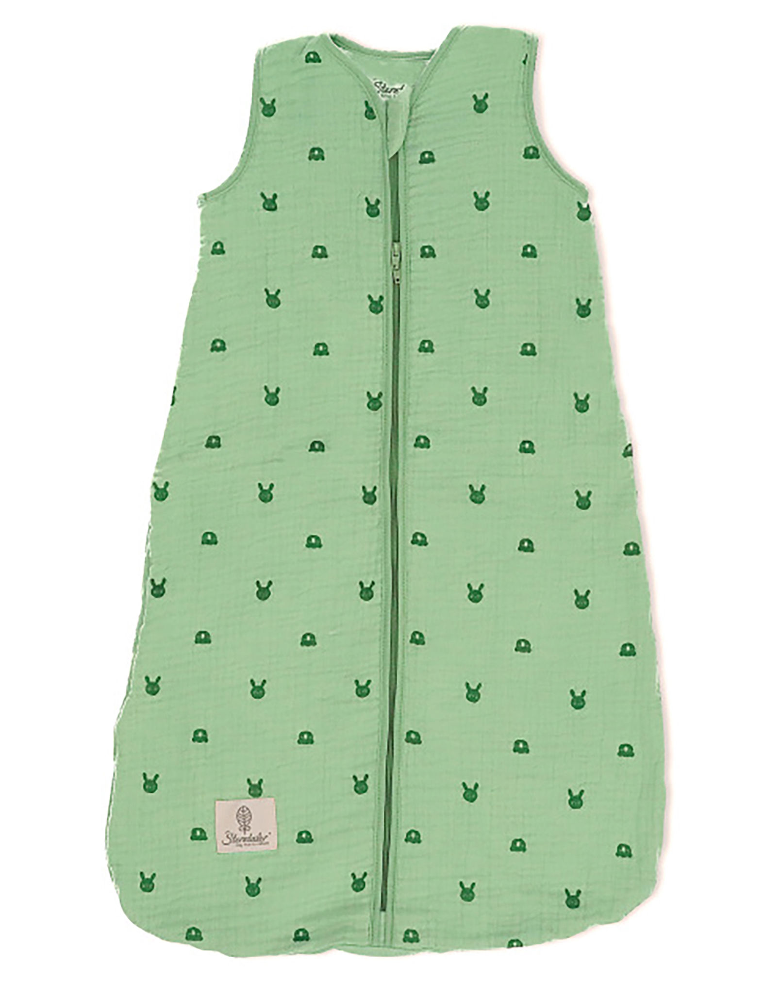 Musselin-Schlafsack KINNI & KALLA 110cm in grün kaufen