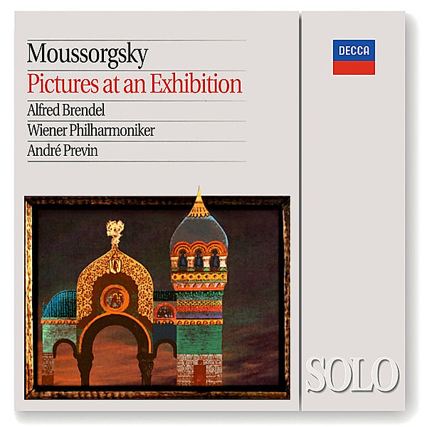 Mussorgsky: Pictures at an Exhibition (Piano & Orchestral versions), Alfred Brendel, andre Previn, Wp