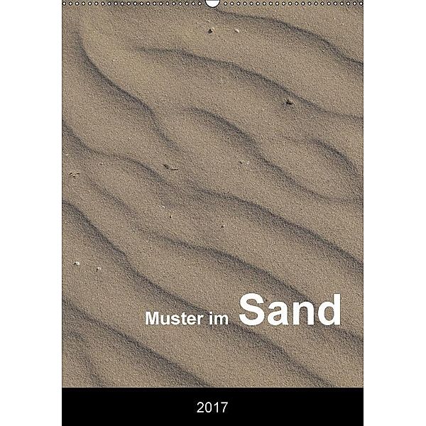Muster im Sand (Wandkalender 2017 DIN A2 hoch), Christian Dreher