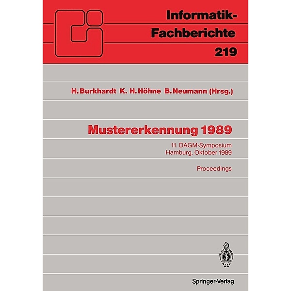 Mustererkennung 1989 / Informatik-Fachberichte Bd.219