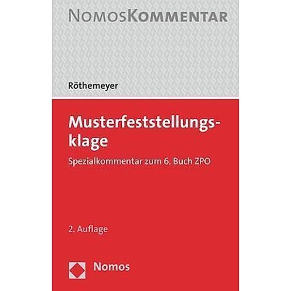 Musterfeststellungsklage, Peter Röthemeyer