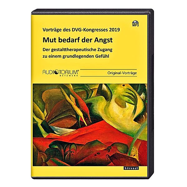 Mut bedarf der Angst, MP3-CD, Frank-M. Staemmler, Erich Schechner, Renate Becker, Jörg S. Denecke