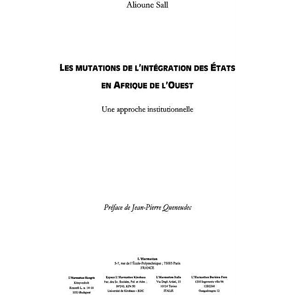 Mutations de l'integration desetats en / Hors-collection, Laurain Jean