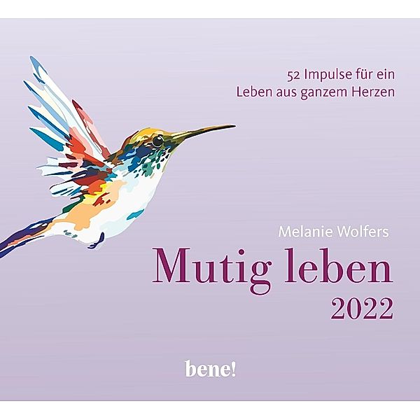 Mutig leben - Aufstellkalender 2022, Melanie Wolfers