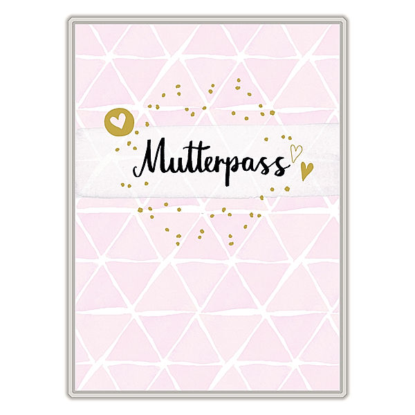 Mutterpasshülle - Mutterpass (rosa)