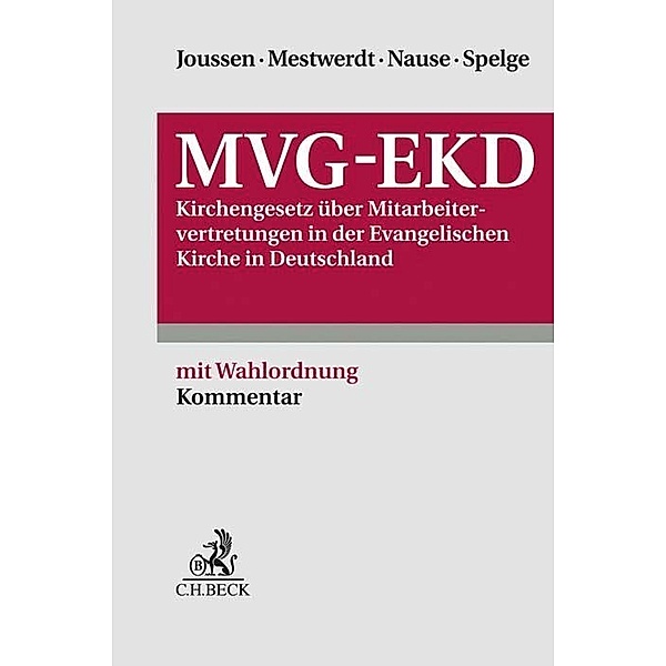 MVG-EKD, Jacob Joussen, Wilhelm Mestwerdt, Helmut Nause, Karin Spelge