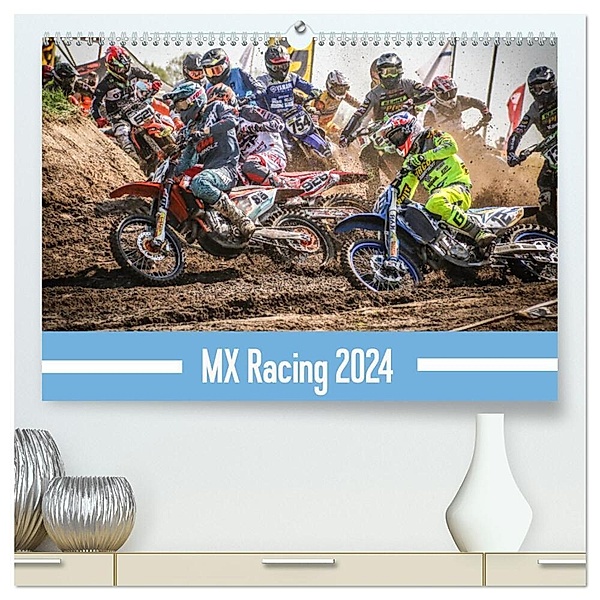 MX Racing 2024 (hochwertiger Premium Wandkalender 2024 DIN A2 quer), Kunstdruck in Hochglanz, Arne Fitkau Fotografie & Design