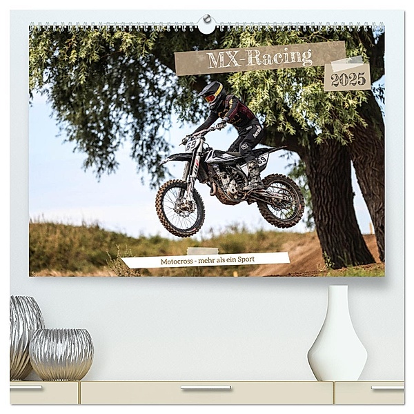 MX-Racing 2025 (hochwertiger Premium Wandkalender 2025 DIN A2 quer), Kunstdruck in Hochglanz, Calvendo, Arne Fitkau Fotografie & Design