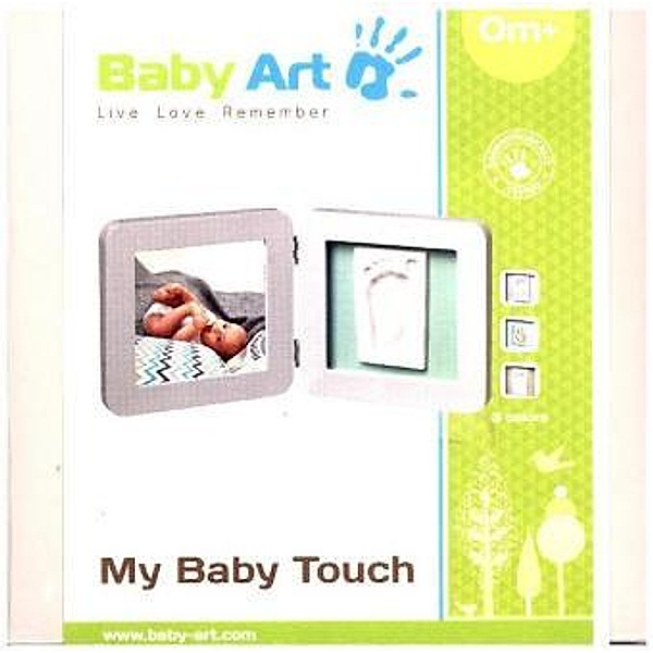 My Baby Touch Print Frame, Rund, Pastel, Baby Art