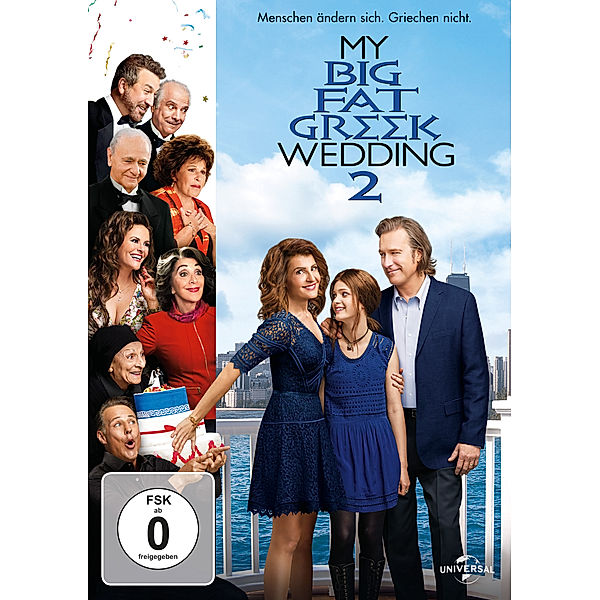 My Big Fat Greek Wedding 2, John Corbett Lainie Kazan Nia Vardalos