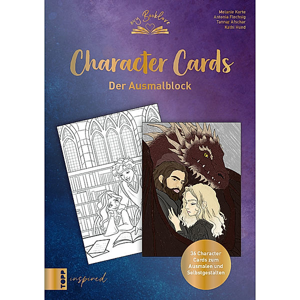 My Booklove Character Cards, Melanie Korte, Antonia Flechsig, Tannaz Afchar, Kathi Hund