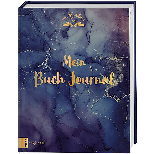 My Booklove: Mein Buch Journal - Dark, frechverlag