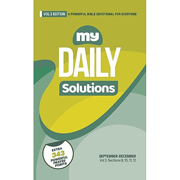 My Daily Solutions 2022 September-December (My Daily Solutions Devotional) / My Daily Solutions Devotional, James Nanjo