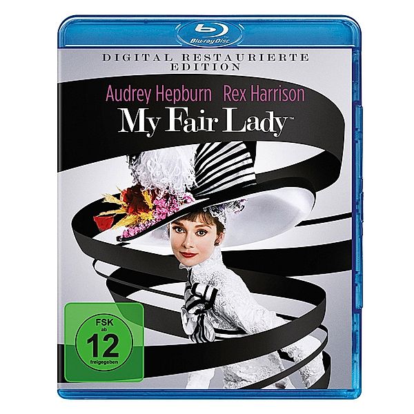 My Fair Lady, Rex Harrison Stanley Holloway Audrey Hepburn