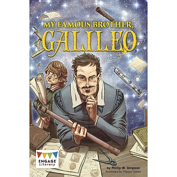 My Famous Brother, Galileo / Raintree Publishers, Phillip Simpson