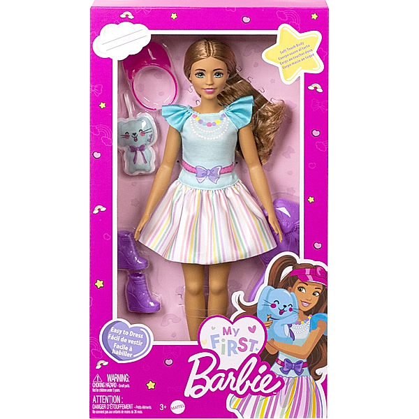 Mattel My First Barbie Core Doll with Bunny (brünette Haare)