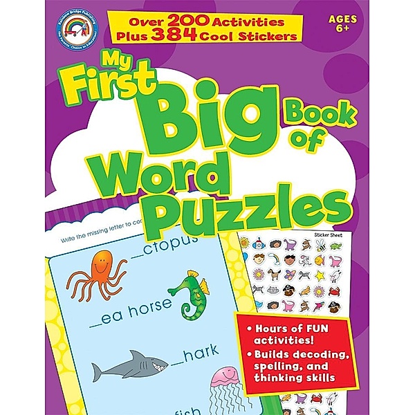 My First Big Book of Word Puzzles, Ages 6 - 9