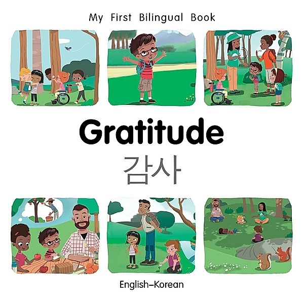 My First Bilingual Book-Gratitude (English-Korean), Milet Publishing