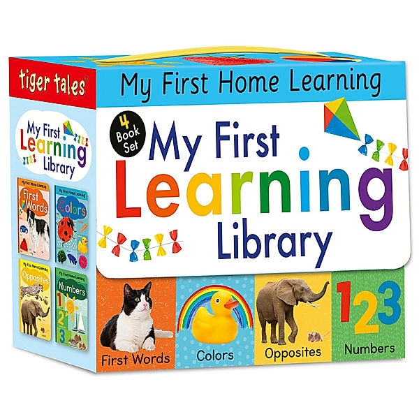 My First Learning Library 4-Book Boxed Set, m. 4 Buch, Lauren Crisp