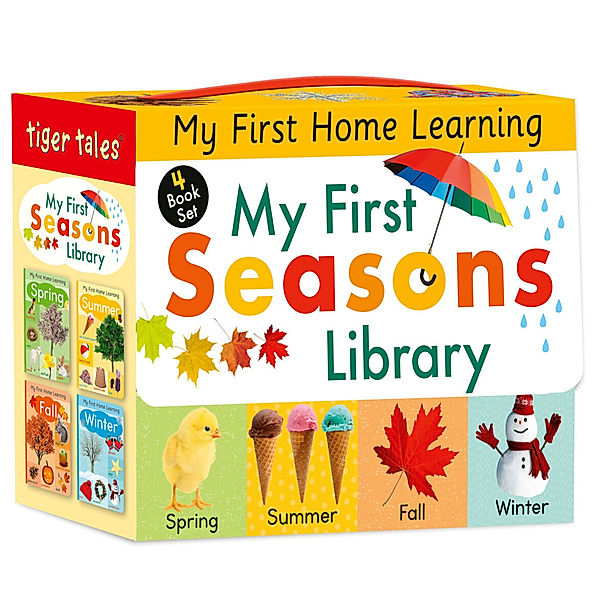 My First Seasons Library 4-Book Boxed Set, m. 4 Buch, Lauren Crisp