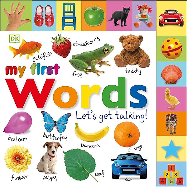 My First Words Let's Get Talking / My First Tabbed Board Book, Dk